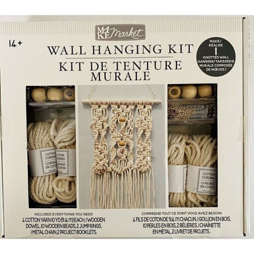 Make Market Knotted Wall Hanging Craft Kit 14+​